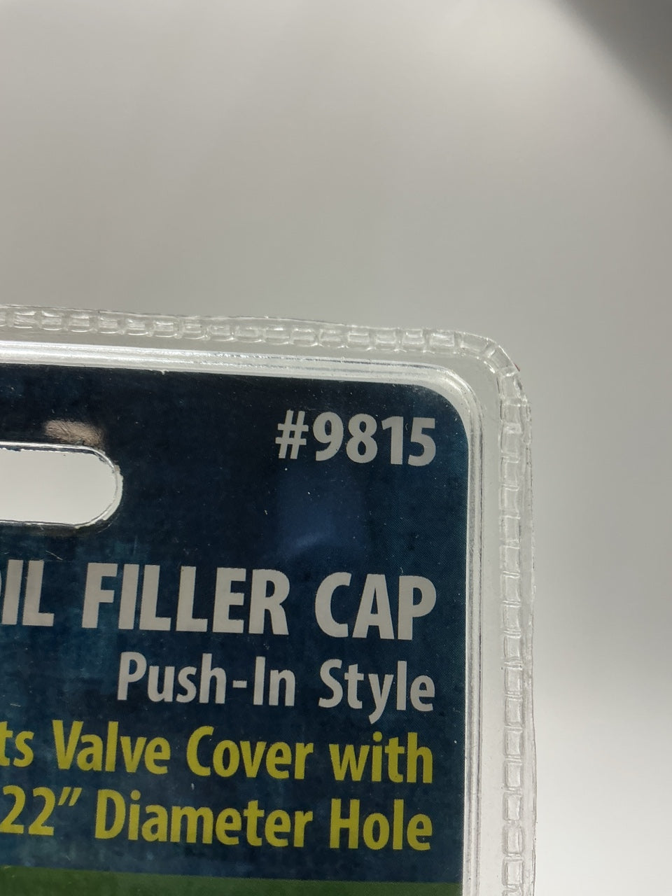 Mr Gasket 9815 Chrome Push-in Oil Filler Cap For 1.22'' Diameter Hole