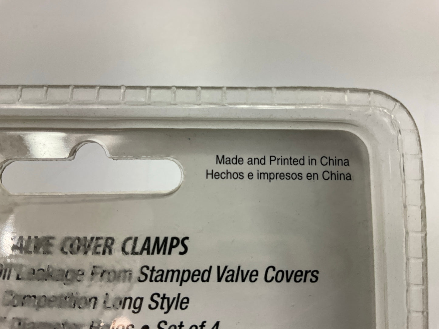Mr. Gasket 9817 Chrome Valve Cover Clamps - Set Of 4 Pcs
