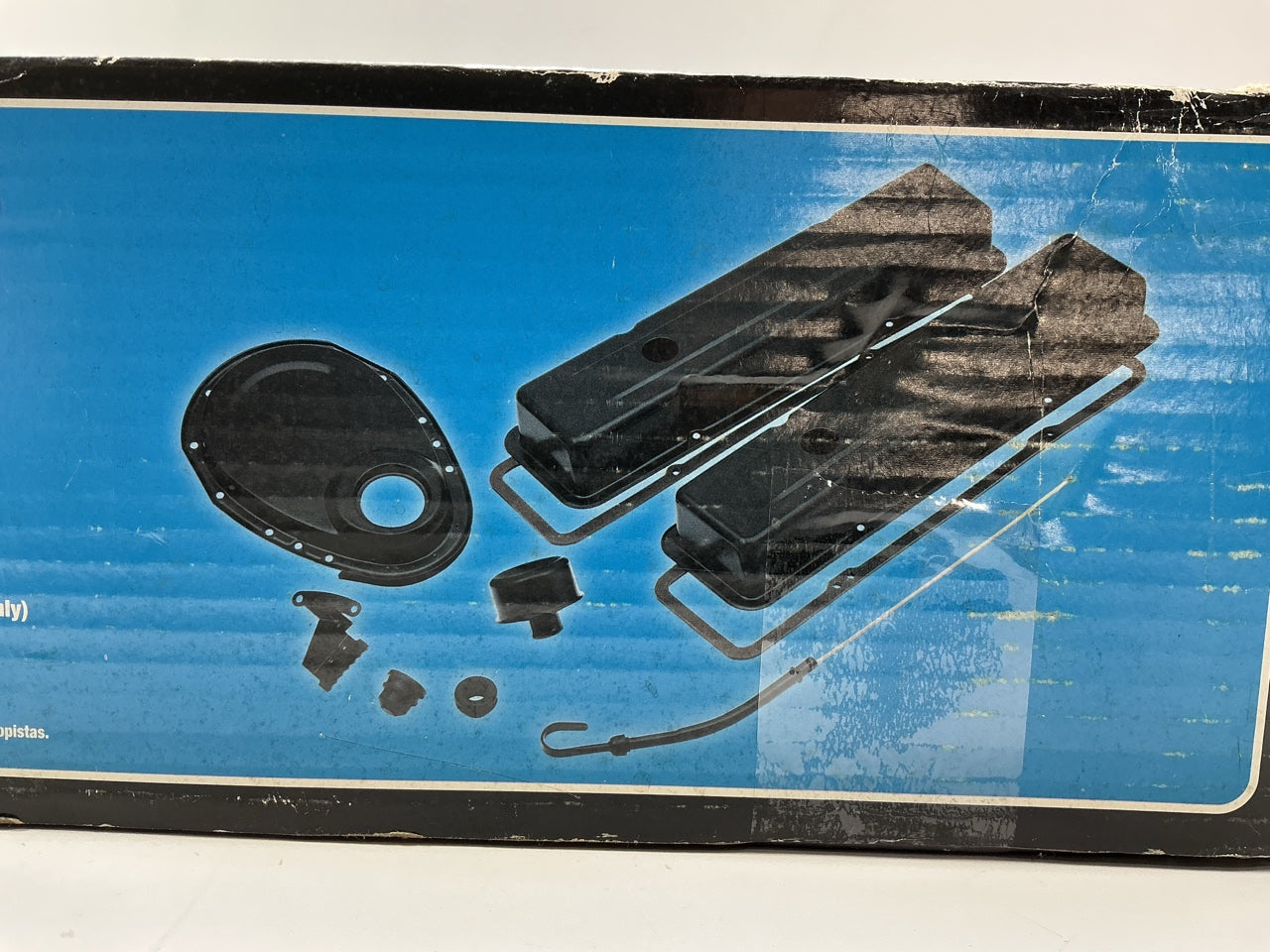 MISSING GASKETS - Mr Gasket 9834B Black Engine Dress Up Kit - 58-85 SBC Chevy V8