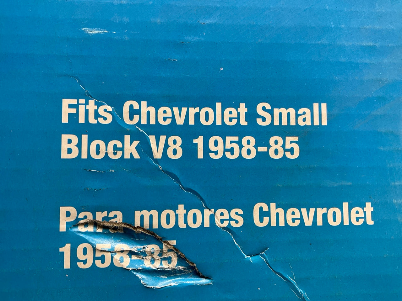 MISSING PARTS - Mr Gasket 9834B Black Engine Dress Up Kit: 58-85 SBC Chevy V8