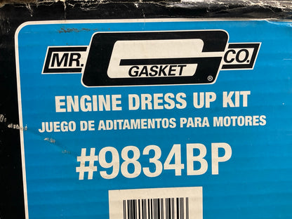 MISSING PARTS - Mr Gasket 9834B Black Engine Dress Up Kit: 58-85 SBC Chevy V8