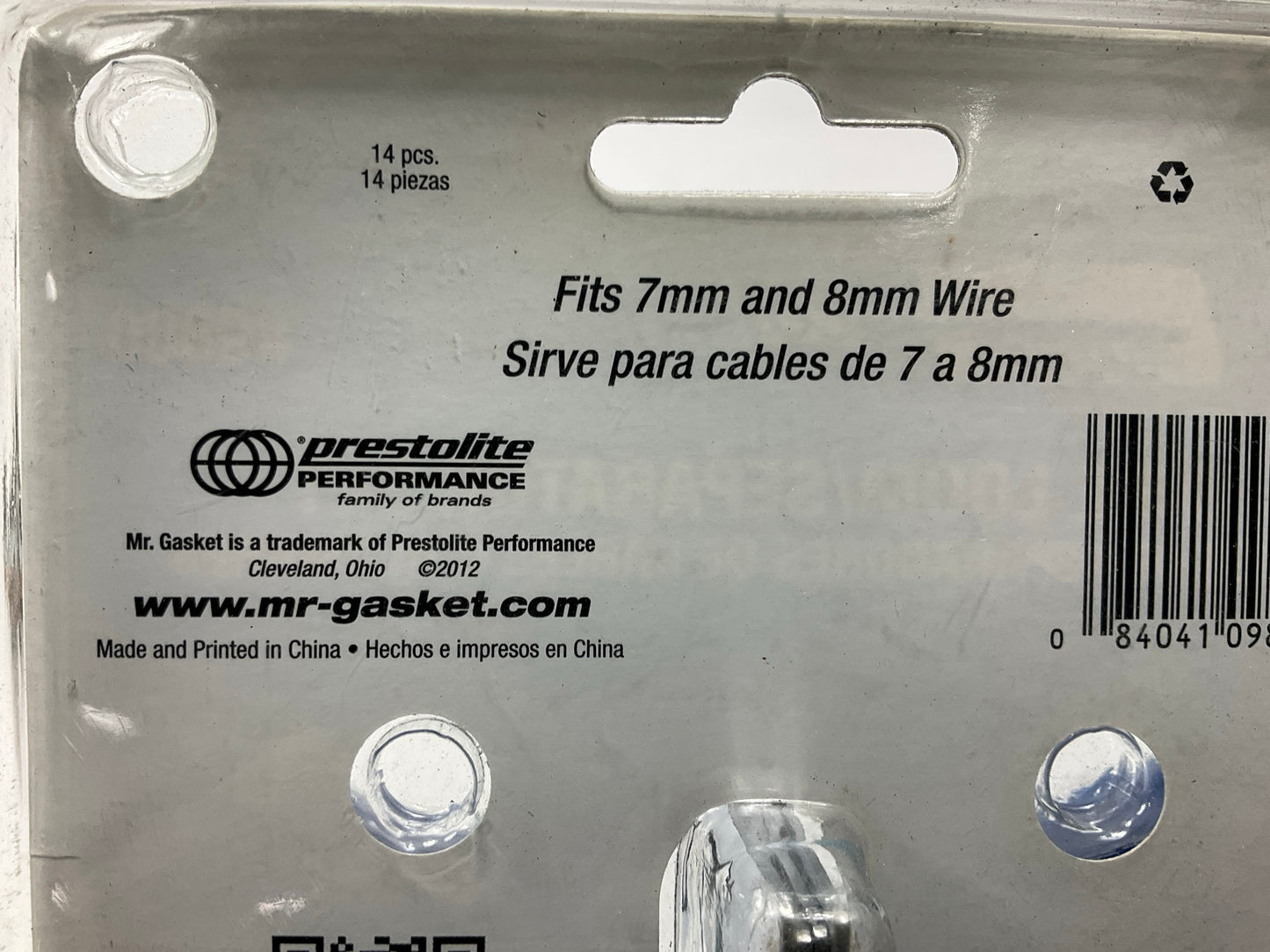Mr Gasket 9880 Clip-On Wire Separator Loom Kit For 7-8mm Ignition Wire Cables