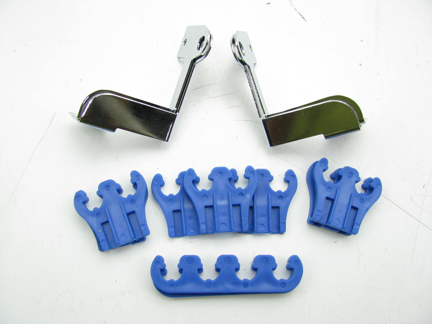 Mr Gasket Blue Ignition Wire Loom Stand-off , Seperator Kit 7-8mm Wires
