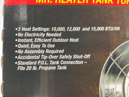 Mr. Heater MH15T Single Tank Top Propane Heater 10,000, 12,000 And 15,000 BTU