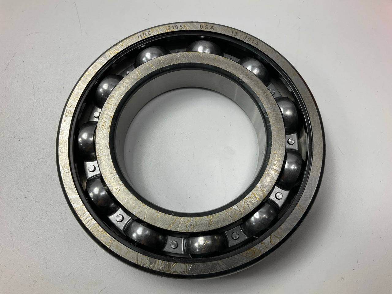 MRC 218S Deep Groove Ball Bearing, 6.300'' OD X 3.545'' ID X 1.185'' Wide
