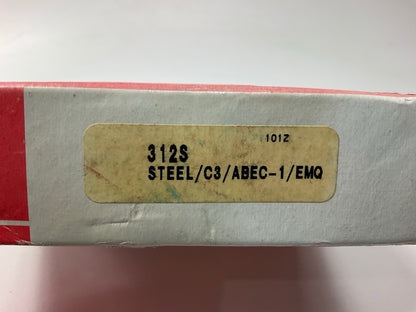 MRC 312S Single Row Ball Bearing - 5.117'' OD X 2.362'' ID X 1.222'' Wide