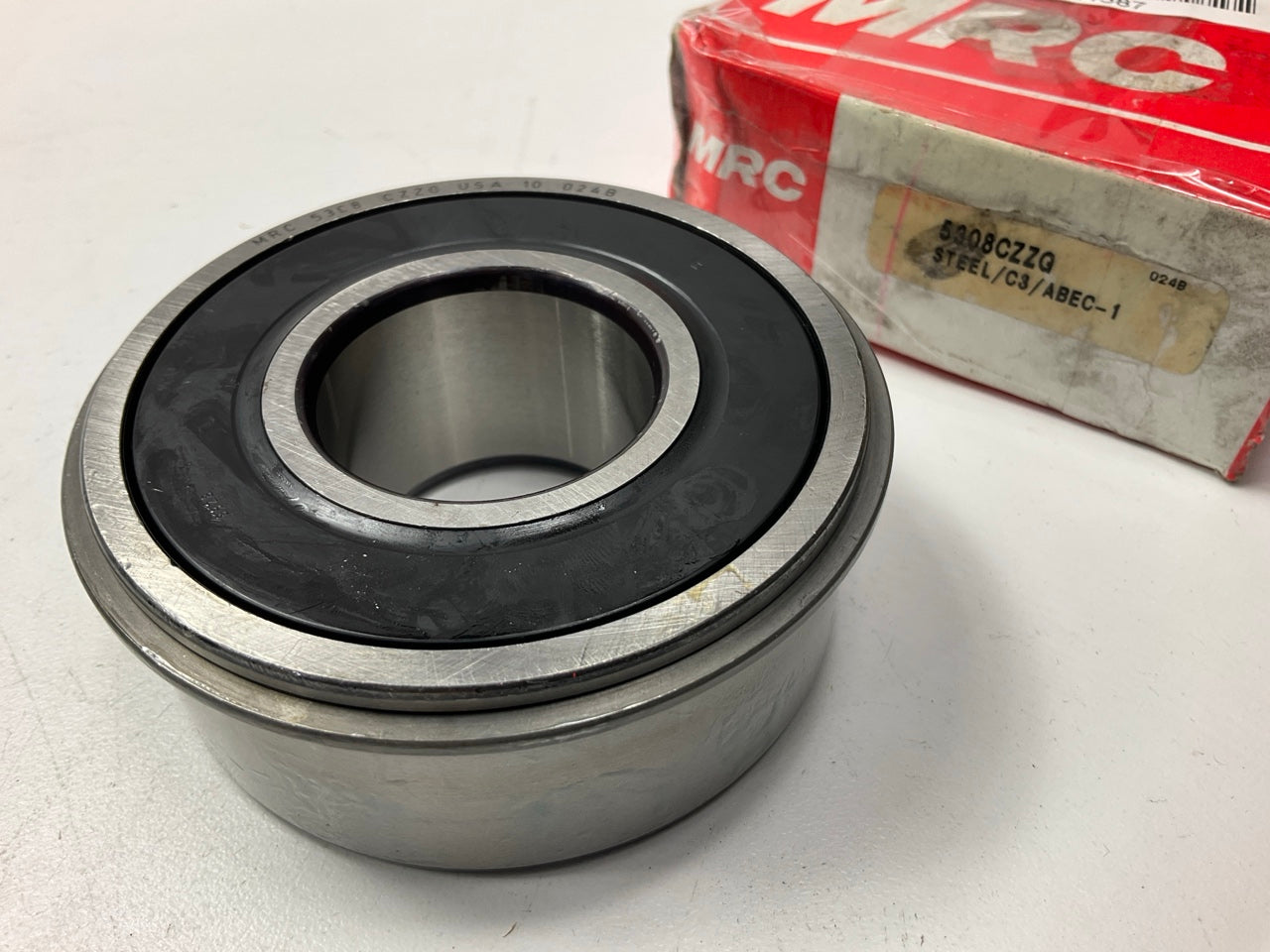 MRC 5308CZZG Double Row Cylindrical Bore Angular Contact Ball Bearing