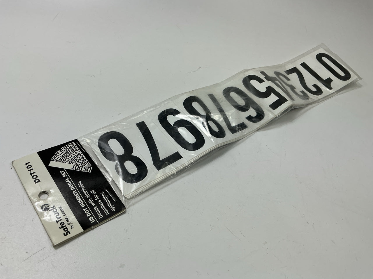 SafeTruck By Ms.Carita US DOT Truck Numbering Kit  DOT101