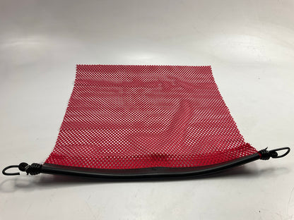 PAIR - Ms Carita FB300C 18'' Red Jersey Bungee Safety Flag