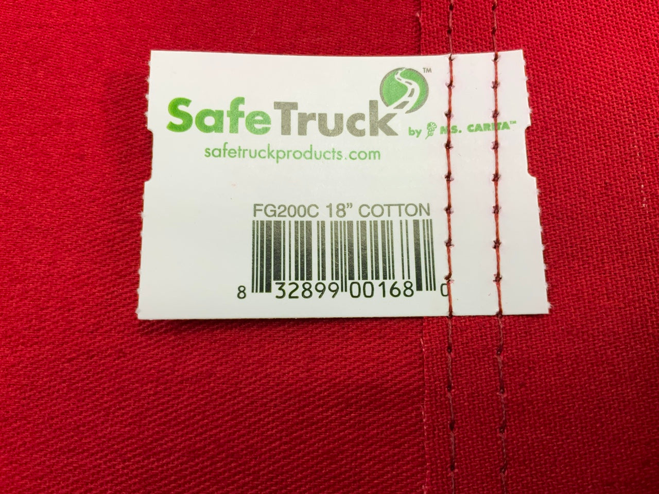 (10) Ms Carita FG200C 18'' X 18'' Vinyl-Coated Polyester Grommet Solid Flag - Red