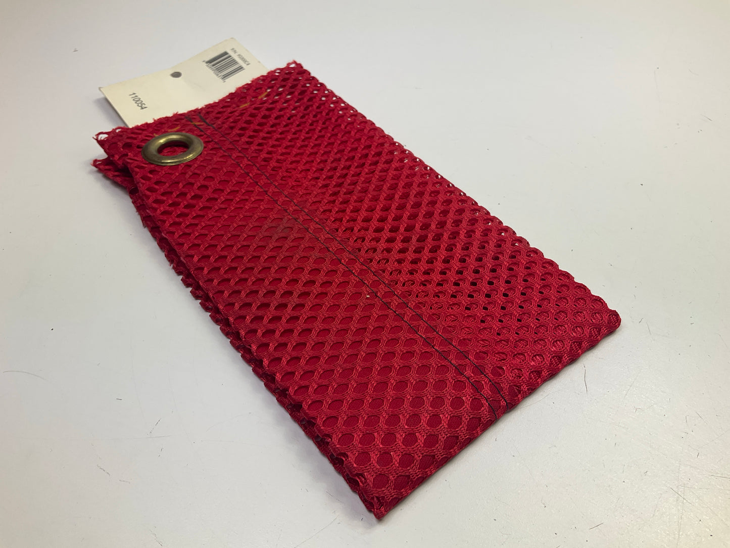 18''x18'' RED Grommet Flag Jersey Oversize Wide Load Fray Resistant Knit Polyester