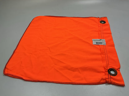 Ms Carita FG500B 16 Mesh High Visibility Fluorescent Orange Flag 16''x16''