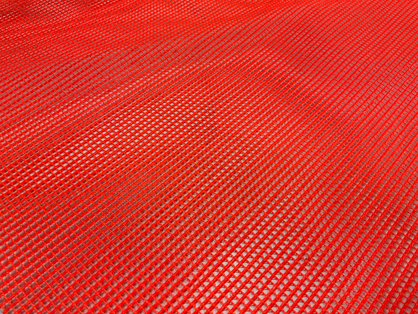SafeTruck Ms.Carita 18'' X 18'' Vinyl Coated Polyester Mesh Flag - Orange - 3 Pack