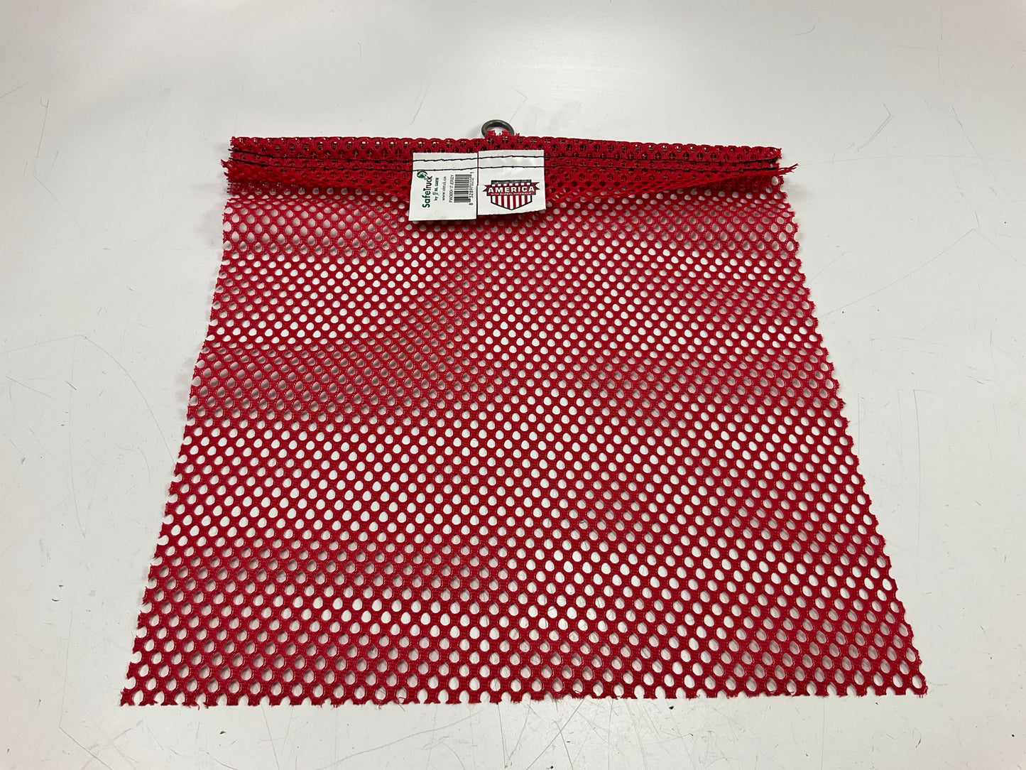 Ms Carita FW300A 12-inch X 12-inch Red Jersey Safety Flag With Loop