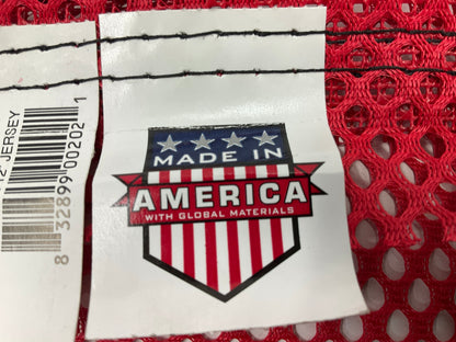 Ms Carita FW300A 12-inch X 12-inch Red Jersey Safety Flag With Loop