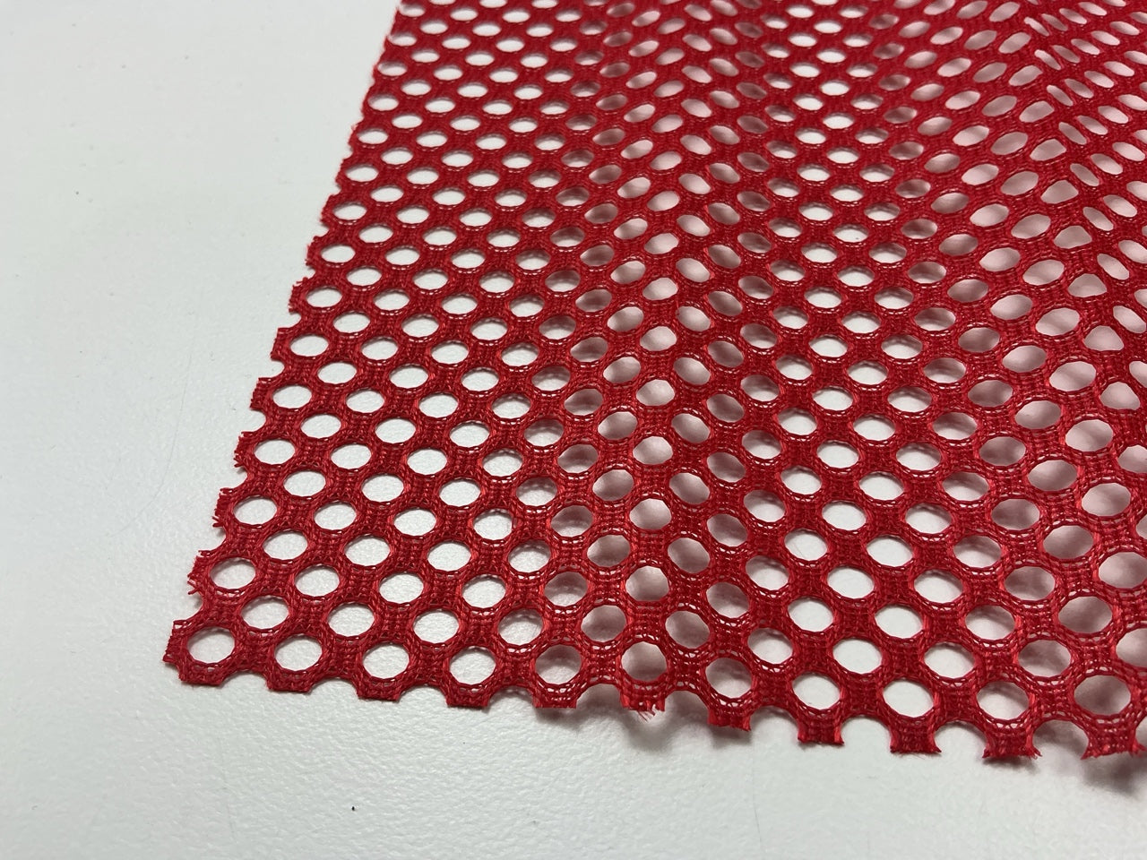 (10) MsCarita Safe Truck FW300C 18''x18'' Jersey Red Mesh Safety Flag W/ Wire Loop