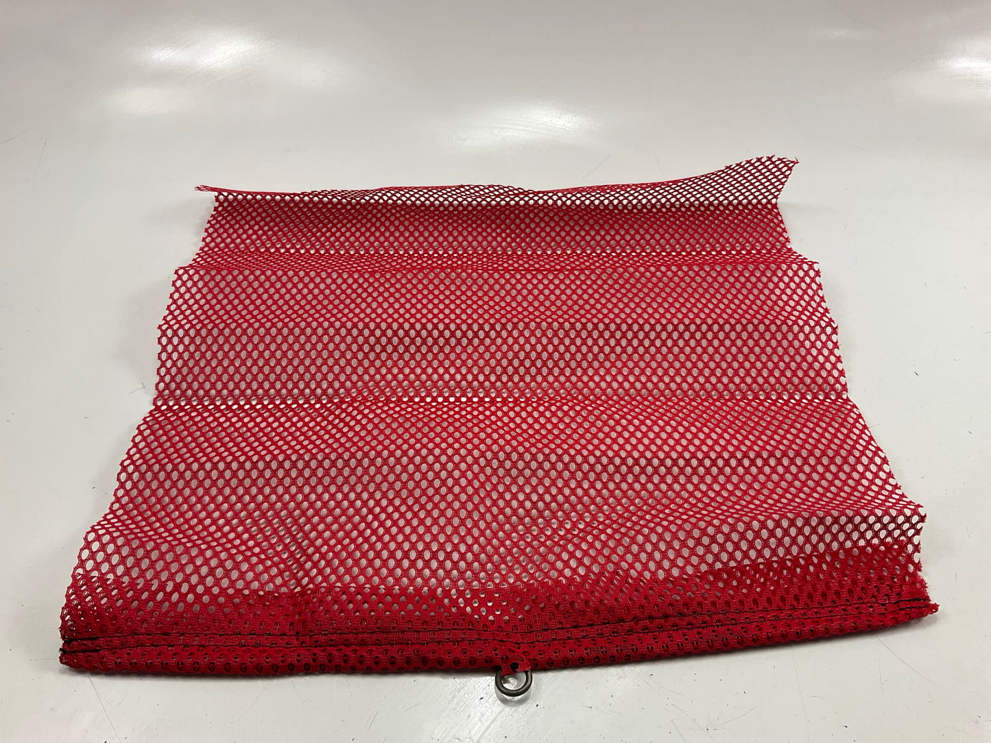 Ms Carita FW300C-R 18'' X 18'' Red Jersey Wire Loop Flag