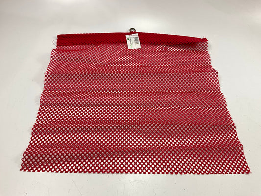 Ms Carita Safe Truck FW300C 18''x18'' Jersey Red Mesh Safety Flag W/ Wire Loop