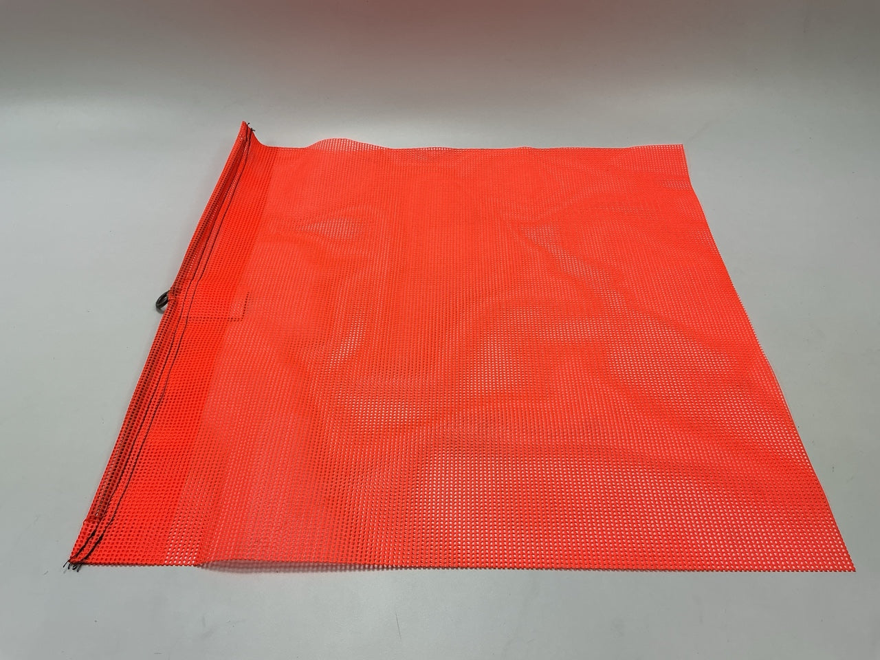 (10) Ms Carita Safe Truck FW400C Orange Mesh Flag Wire Hook, 18'' Mesh Flag