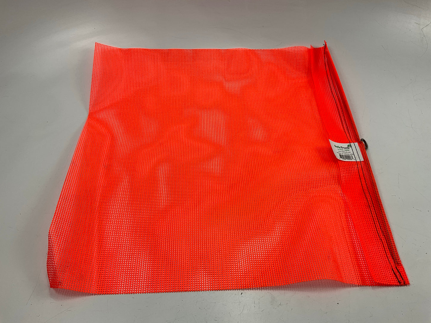 Ms Carita Safe Truck FW400C Orange Mesh Flag Wire Hook, 18'' Mesh Flag