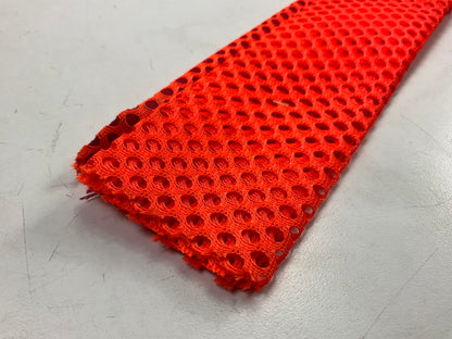 (5) Ms Carita FW700C 18'' X 18'' Flo-Orange Jersey Wire Loop Safety Flag