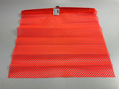 (5) Ms Carita FW700C 18'' X 18'' Flo-Orange Jersey Wire Loop Safety Flag