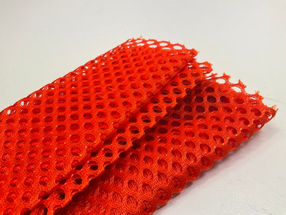 (8) Ms Carita FW700C 18'' X 18'' Flo-Orange Jersey Wire Loop Safety Flag