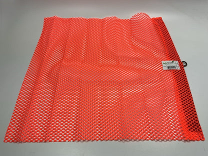 Ms Carita FW700C 18'' X 18'' Flo-Orange Jersey Wire Loop Safety Flag