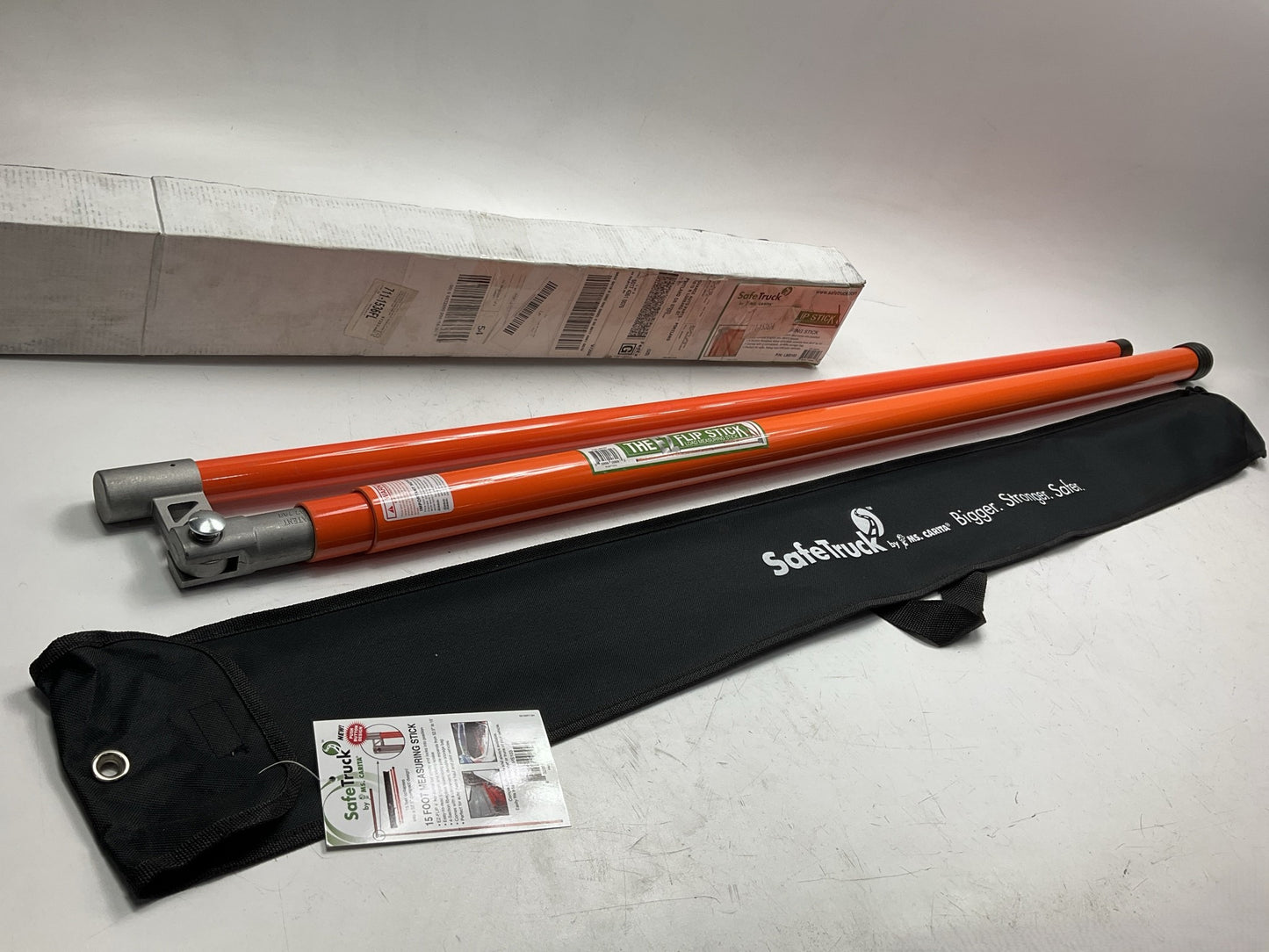 Safetruck By Ms.Carita LMS103 15' Expandable Load Measuring Stick 52.5'' To 15'