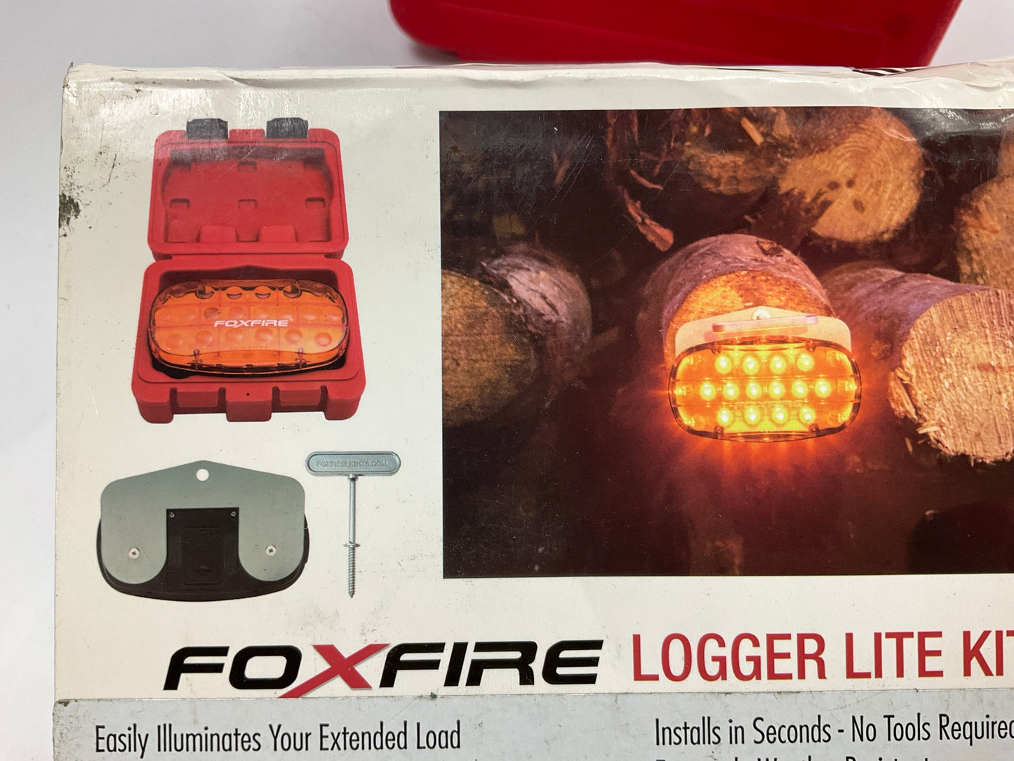 Ms Carita MSFLLKB-A 26-LED Foxfire Logger Light Kit - Log Transport Light Amber