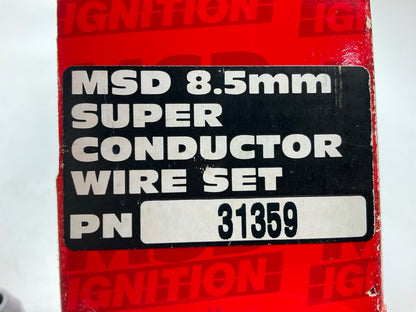 MSD 31359 8.5mm Super Conductor Spark Plug Wire Set, Small Block Chevy 350 HEI