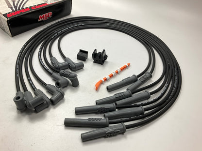 Missing 45 Degree Connectors MSD 32073 Super Conductor Spark Plug Wire Set 8.5mm