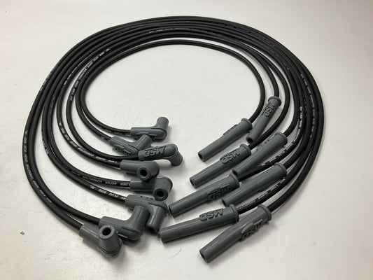 Missing 45 Degree Connectors MSD 32073 Super Conductor Spark Plug Wire Set 8.5mm