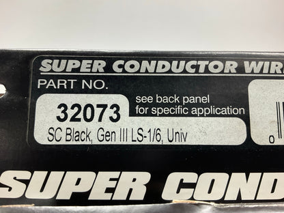 Missing 45 Degree Connectors MSD 32073 Super Conductor Spark Plug Wire Set 8.5mm