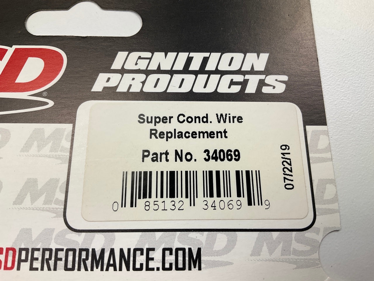MSD Ignition 34069 Red Super Conductor 48'' Long Replacement Wire 8.5mm