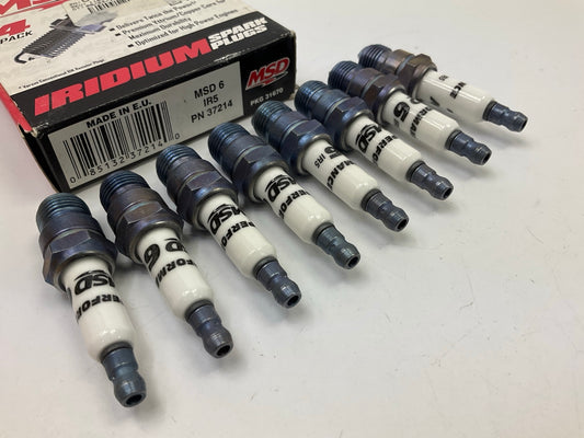 (8) MSD 37214 Iridium Spark Plugs