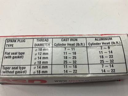 MSD Ignition 3725 Iridium Spark Plug