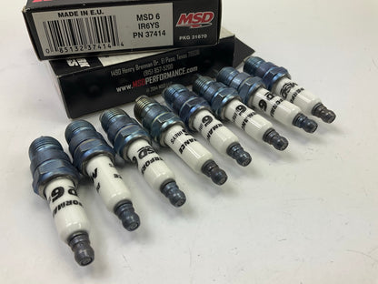 (8) MSD 37414 Iridium Spark Plugs - 1995 Ford Mustang SVT Cobra R