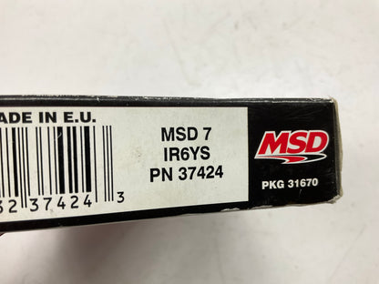 4 Pack - MSD Ignition 37424 Iridium Spark Plugs IR6YS