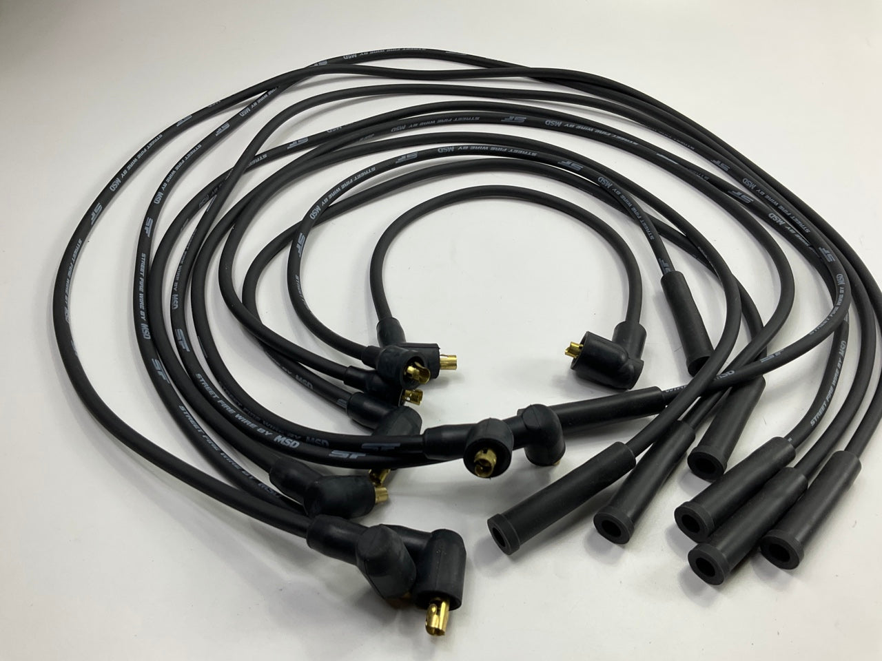 MSD Street Fire 5531 Spark Plug Wire Set, 8mm, Black