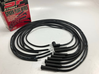 MISSING Boots & Terminals, MSD 5551 Street Fire 8mm Ignition Spark Plug Wire Set