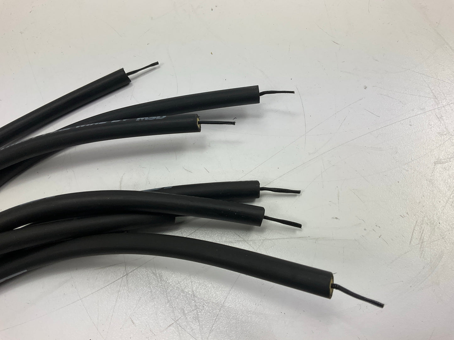 MISSING Boots & Terminals, MSD 5551 Street Fire 8mm Ignition Spark Plug Wire Set