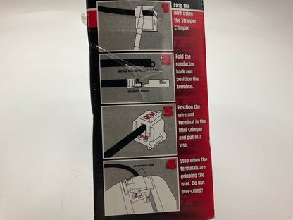 MISSING ALL BOOTS - MSD 5553 Street Fire 8mm Spark Plug Wire Set HEI Universal