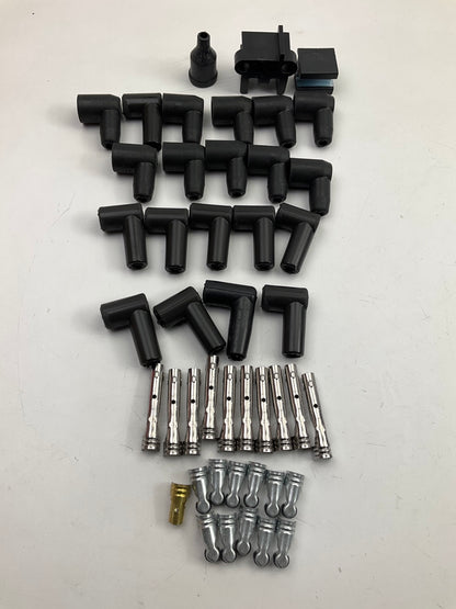MSD 5553 Street Fire 8mm Spark Plug Wire Set 8-Cyl 90° Boot Socket/HEI Universal