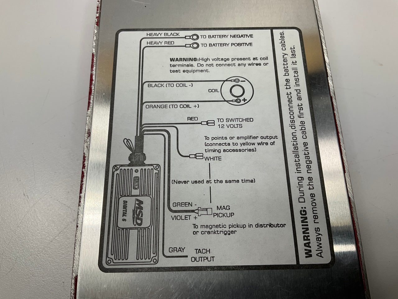 MSD 6201 Digital 6A Ignition Control Module