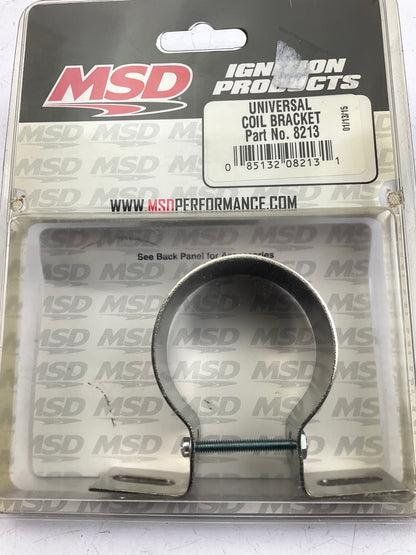 MSD 8213 Ignition Coil Bracket (Canister Style), Horizontal Mounting GM Coils
