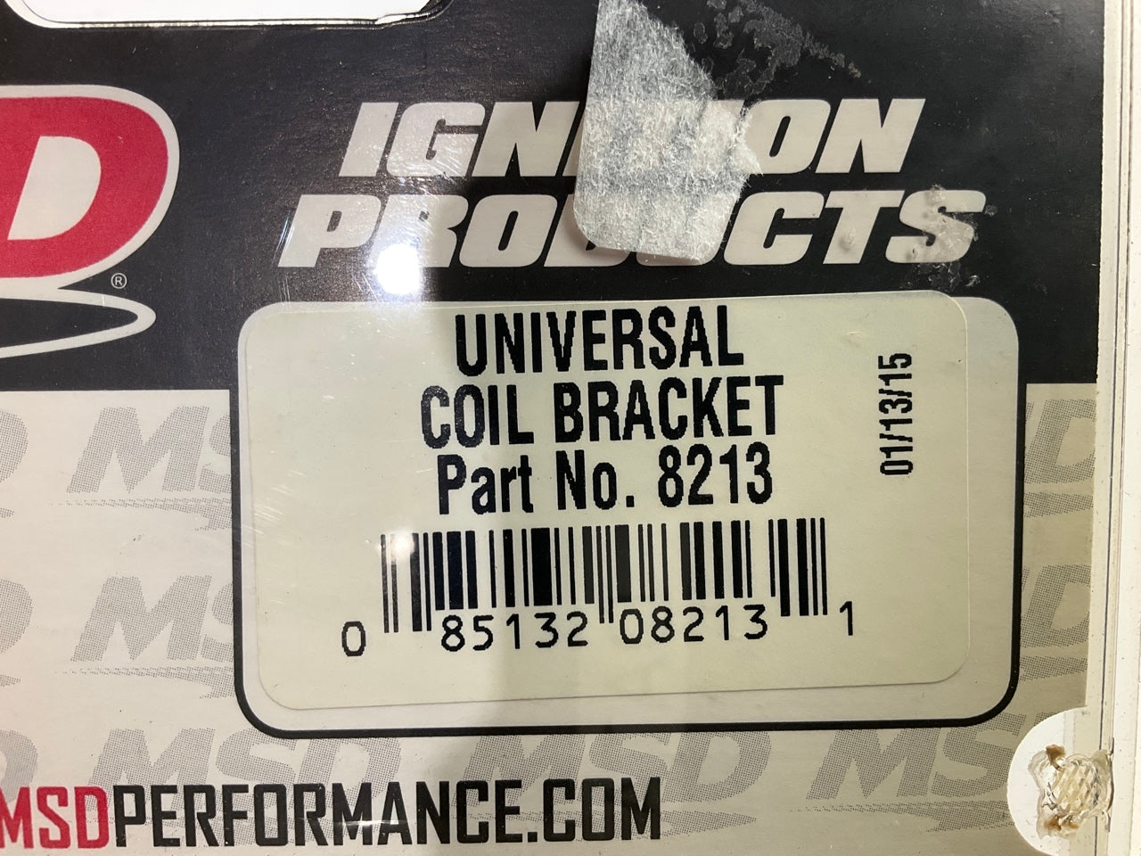 MSD 8213 Ignition Coil Bracket (Canister Style), Horizontal Mounting GM Coils