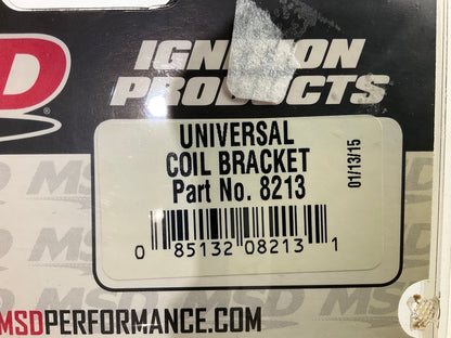 MSD 8213 Ignition Coil Bracket (Canister Style), Horizontal Mounting GM Coils