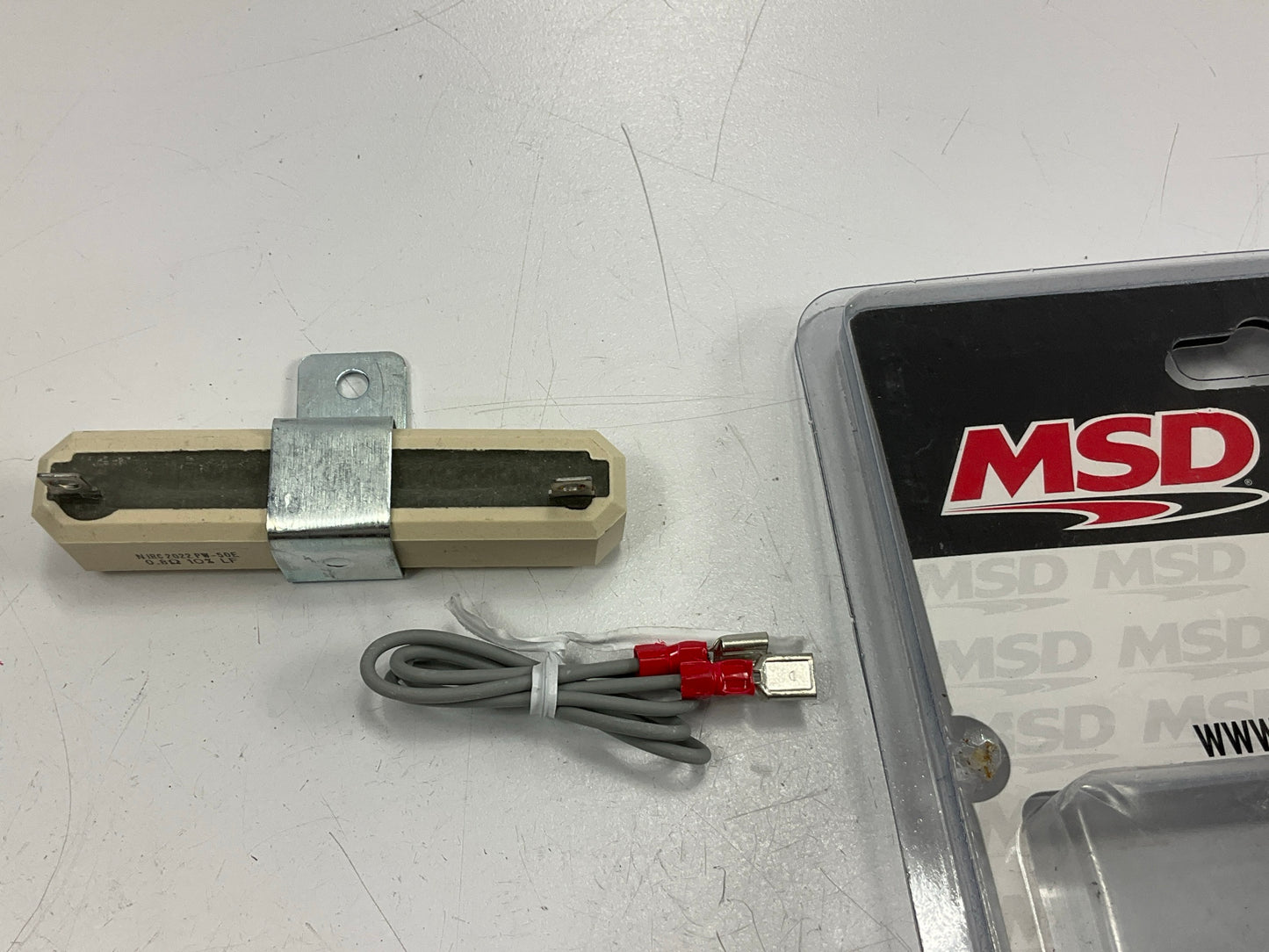 MSD 8214 Ignition Coil Ballast Resistor - 0.8 OHM Stock Points Ignition System
