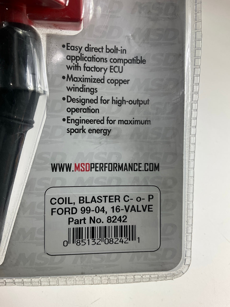 MSD 8242 Blaster Coil-on-plug Ignition Coil - 1999-2004 Ford, 16-Valve